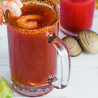 Tarro Michelado con Camarón