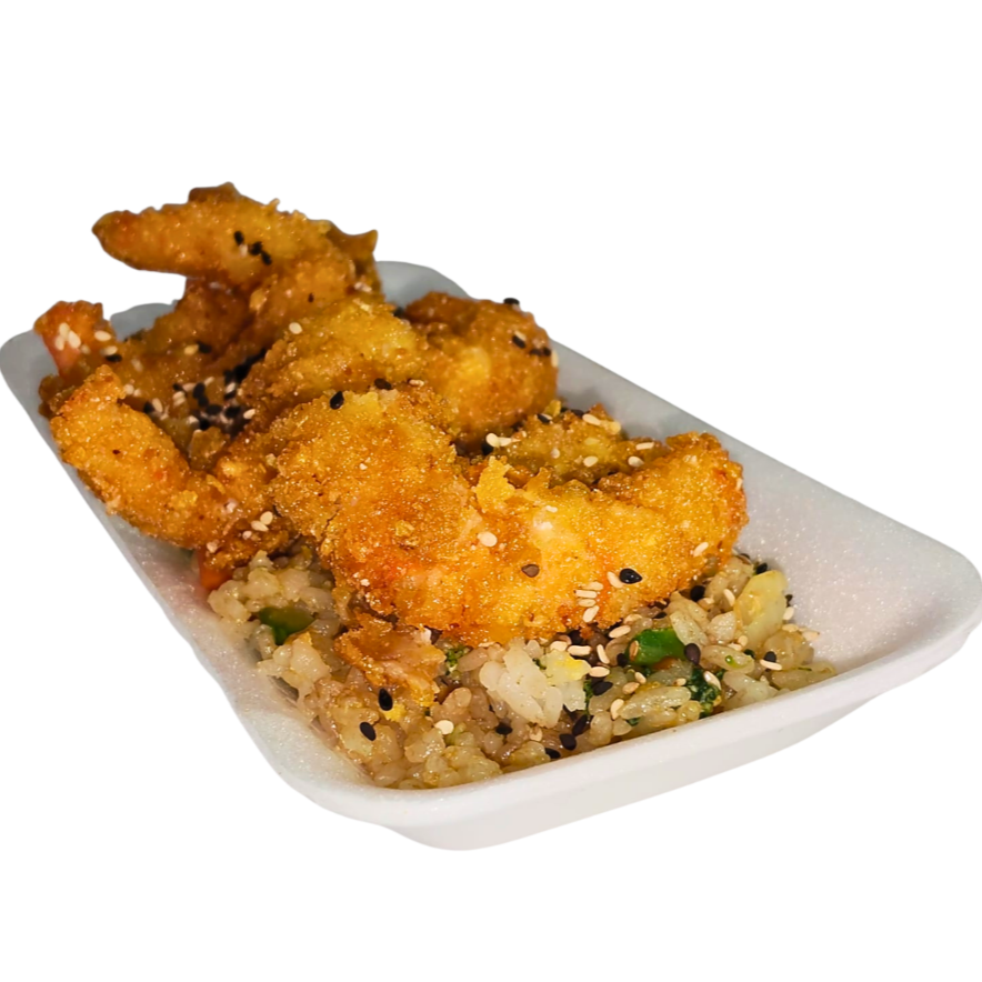 Camarones Empanizados con Coco