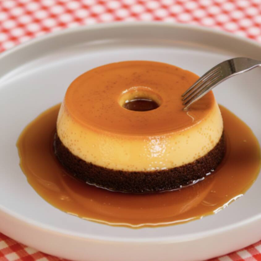 Chocoflan de la Tia Sara