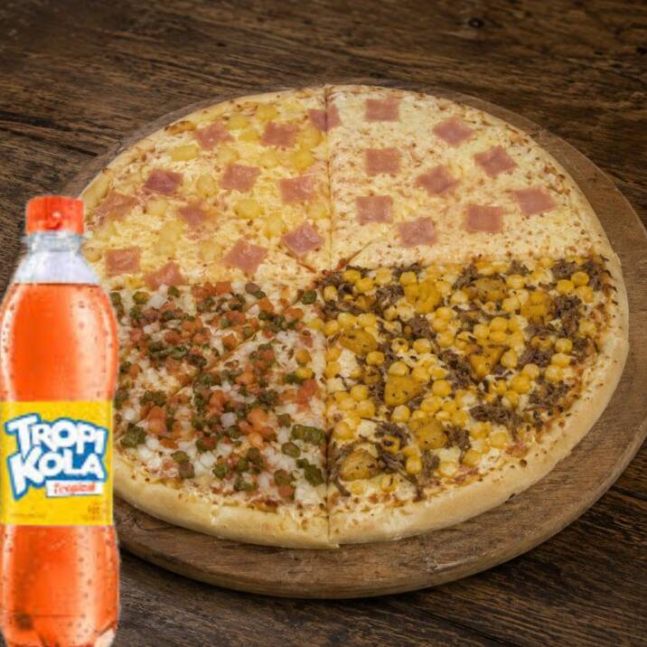 Pizza 4 Estaciones Pizzero