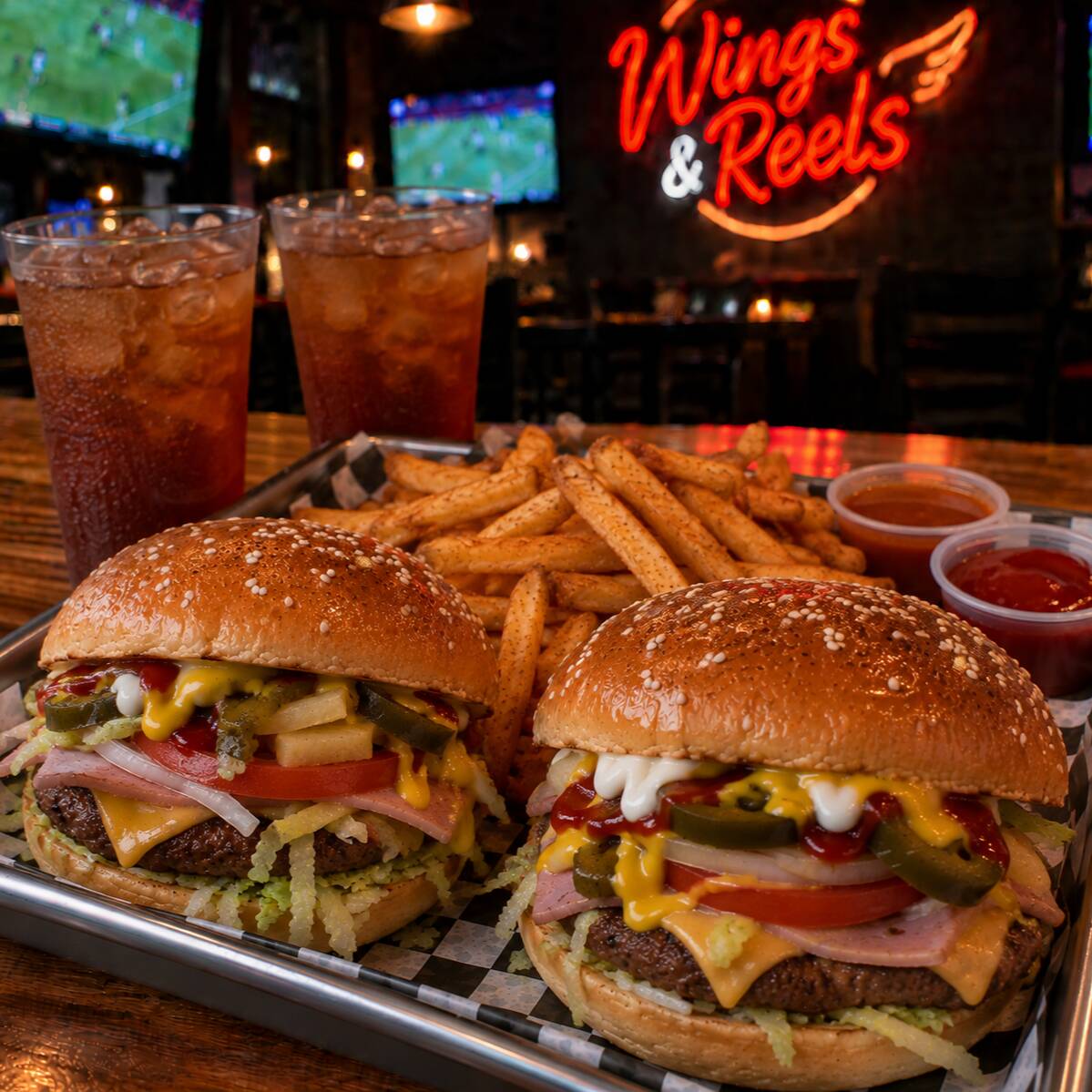 HAMBURGUESA EN PAREJA