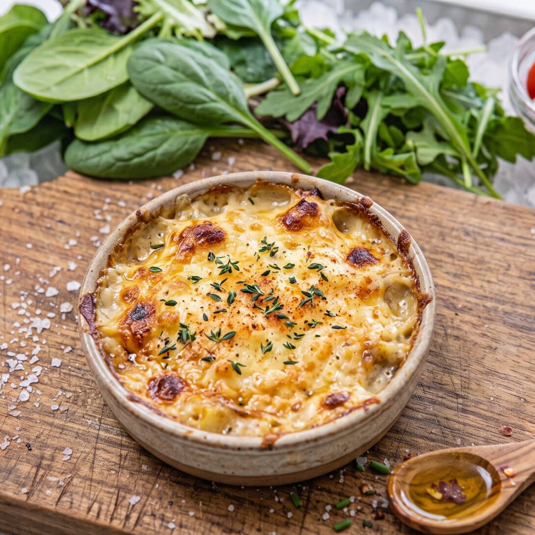 Queso Gratinado