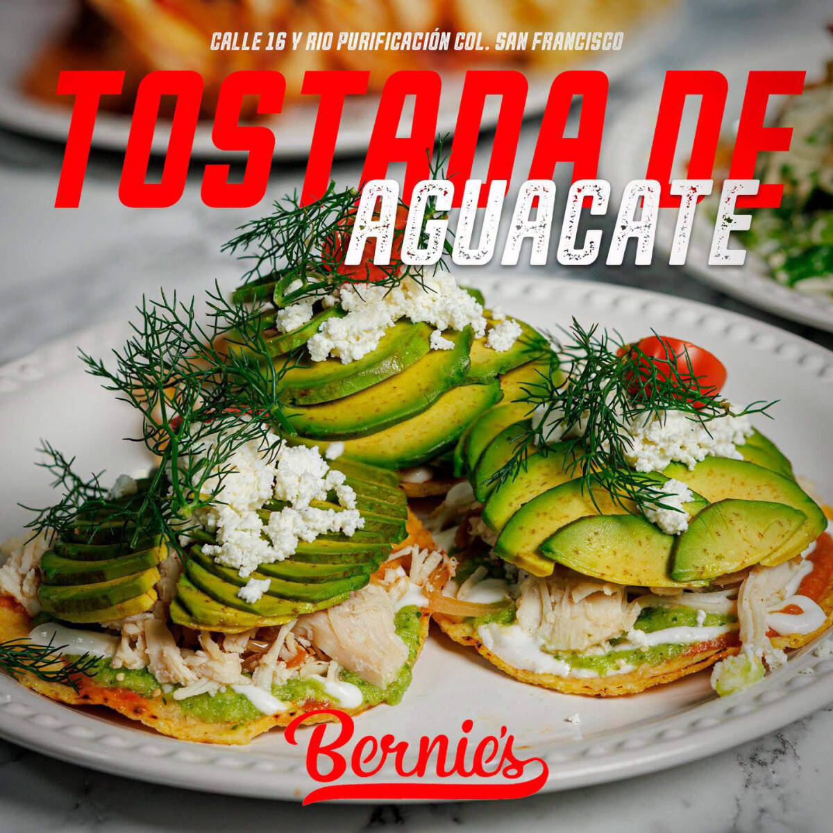 Tostadas de Pollo