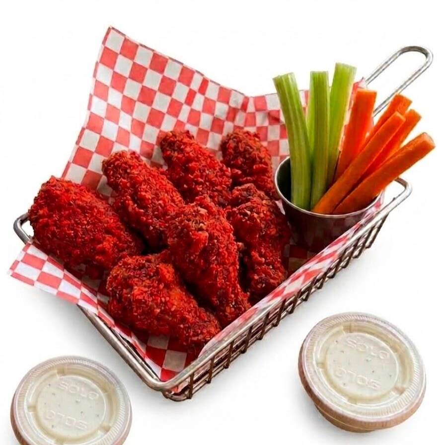 7 Alitas Cheetos Flamin Hot