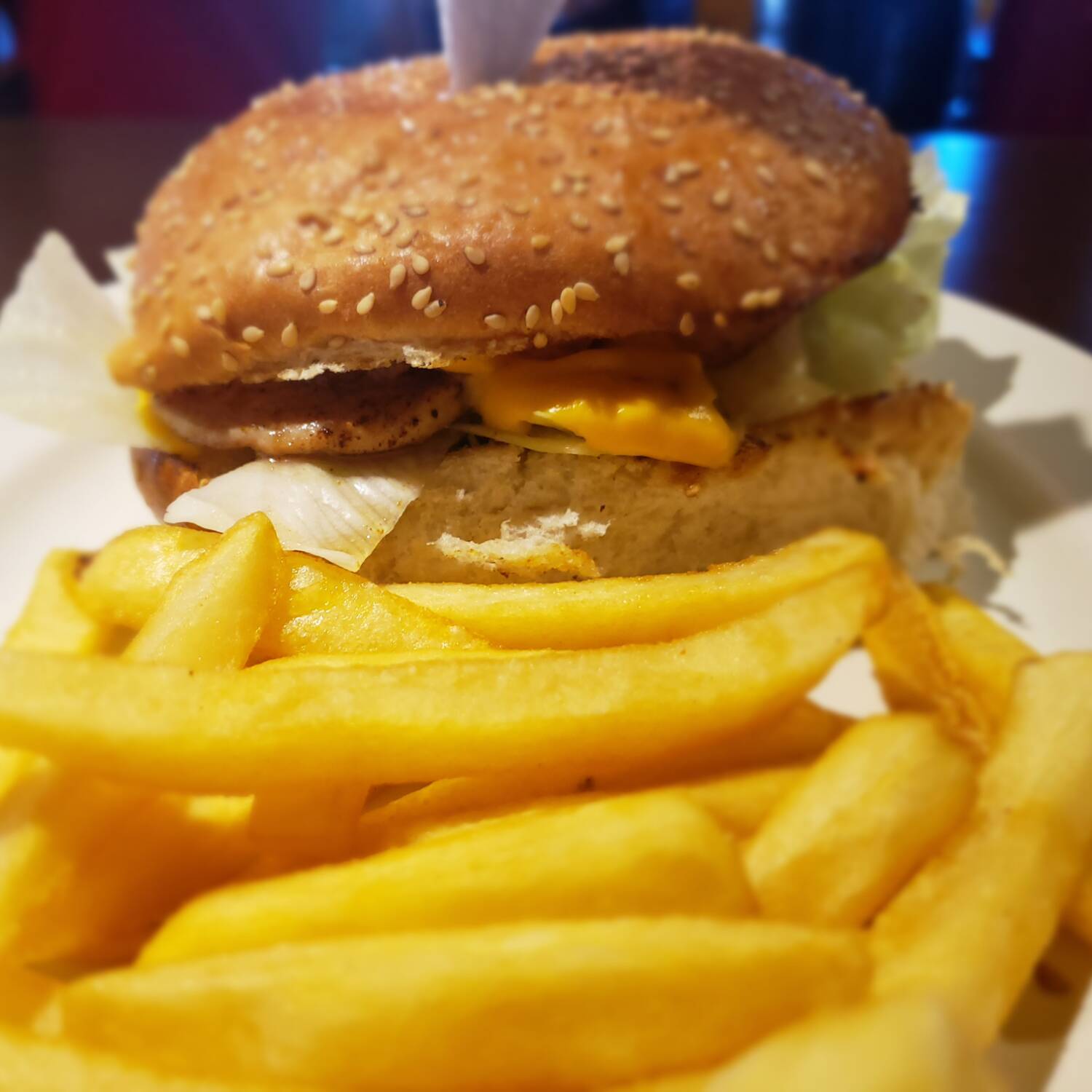 Hamburguesa Luisiana Chicken