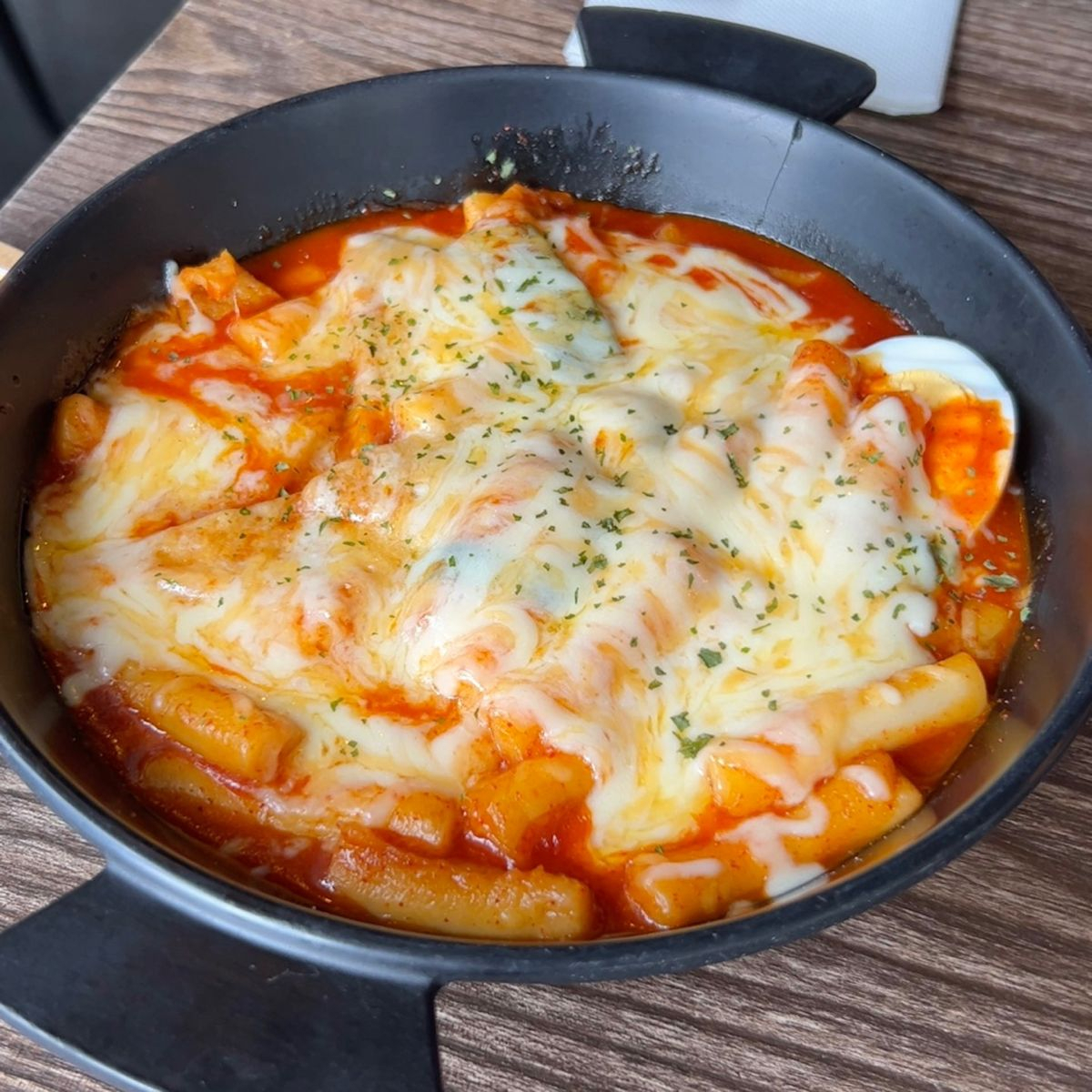 tokpokki + mussarela