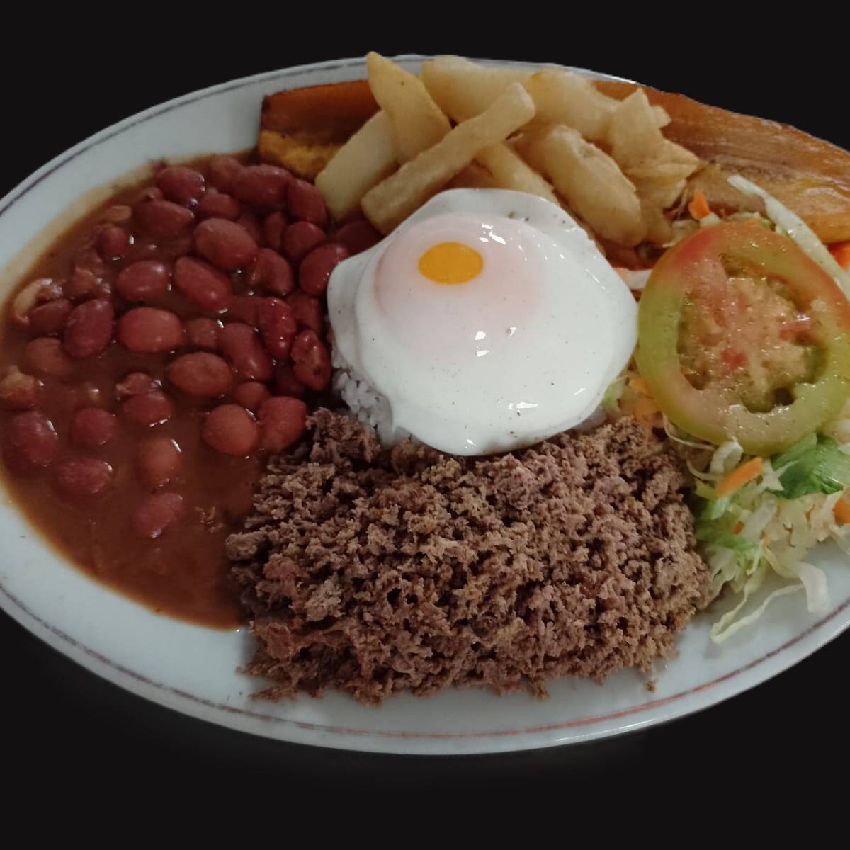 Bandeja con Molida