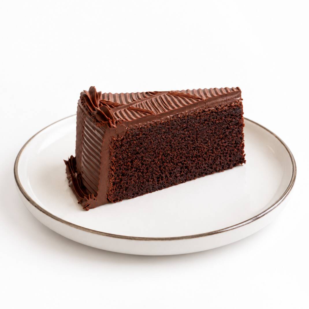 Rebanada Pastel Doble Chocolate