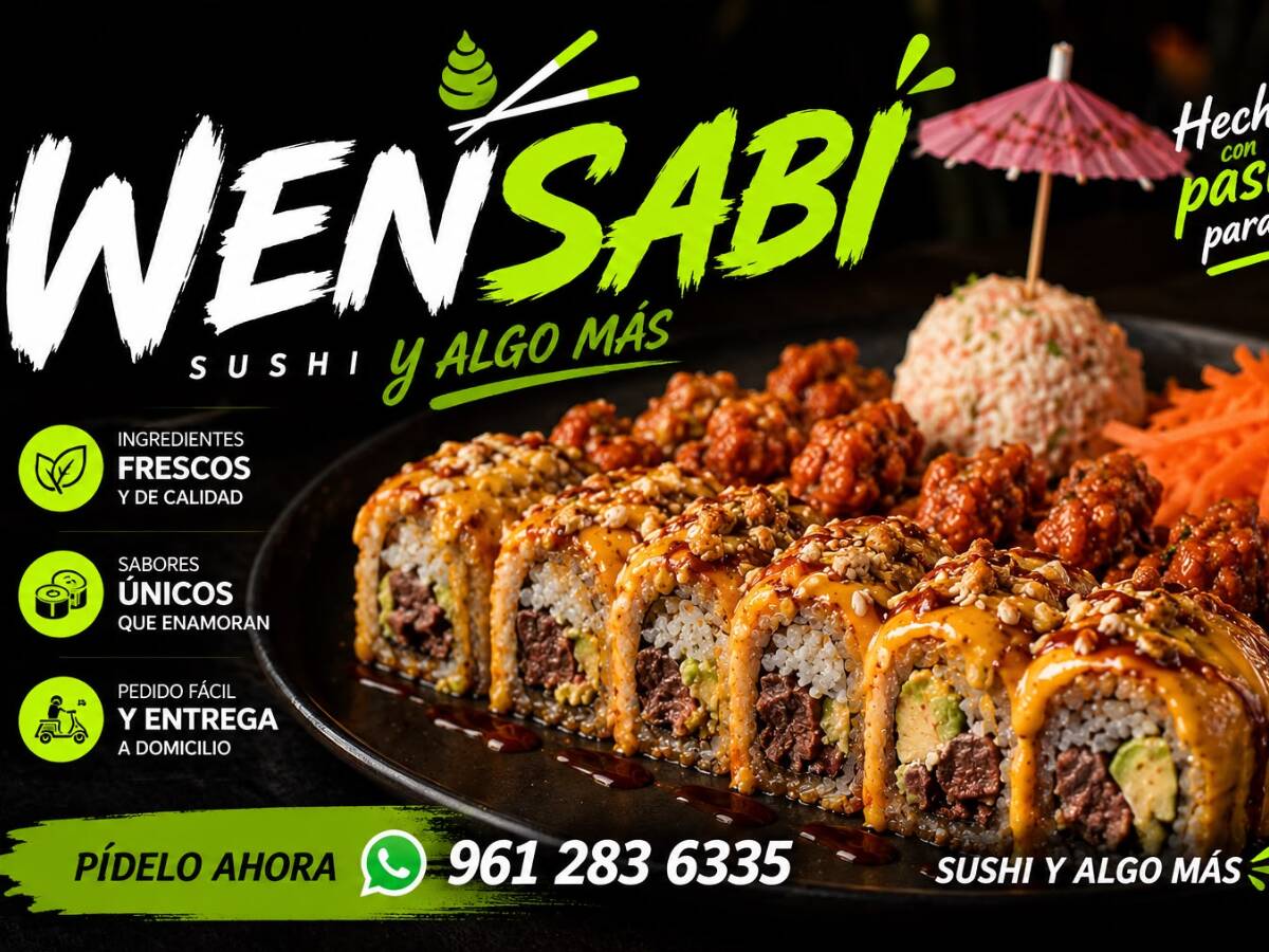 Wensabi Sushi Y Algo mas