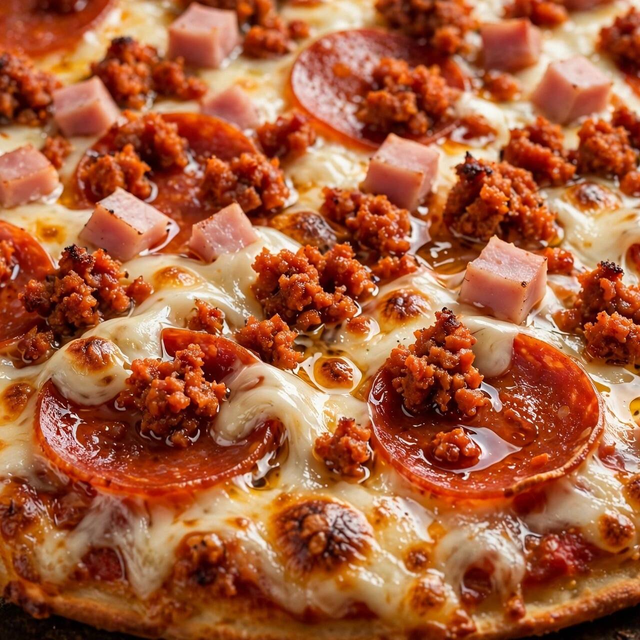Pizza 3 Carnes Frias