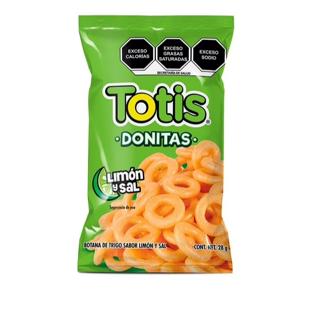 Totis Donitas Limon y Sal