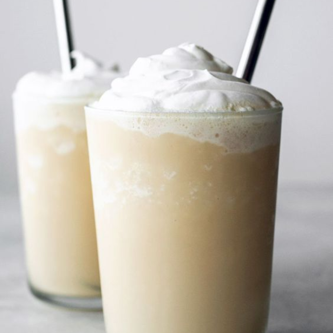 Frappuccino de mocha blanco