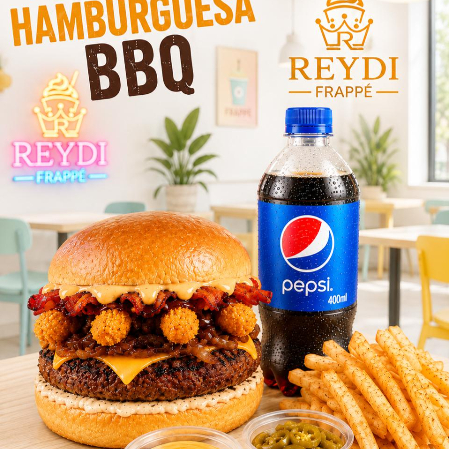 Combo Hamburguesa BBQ