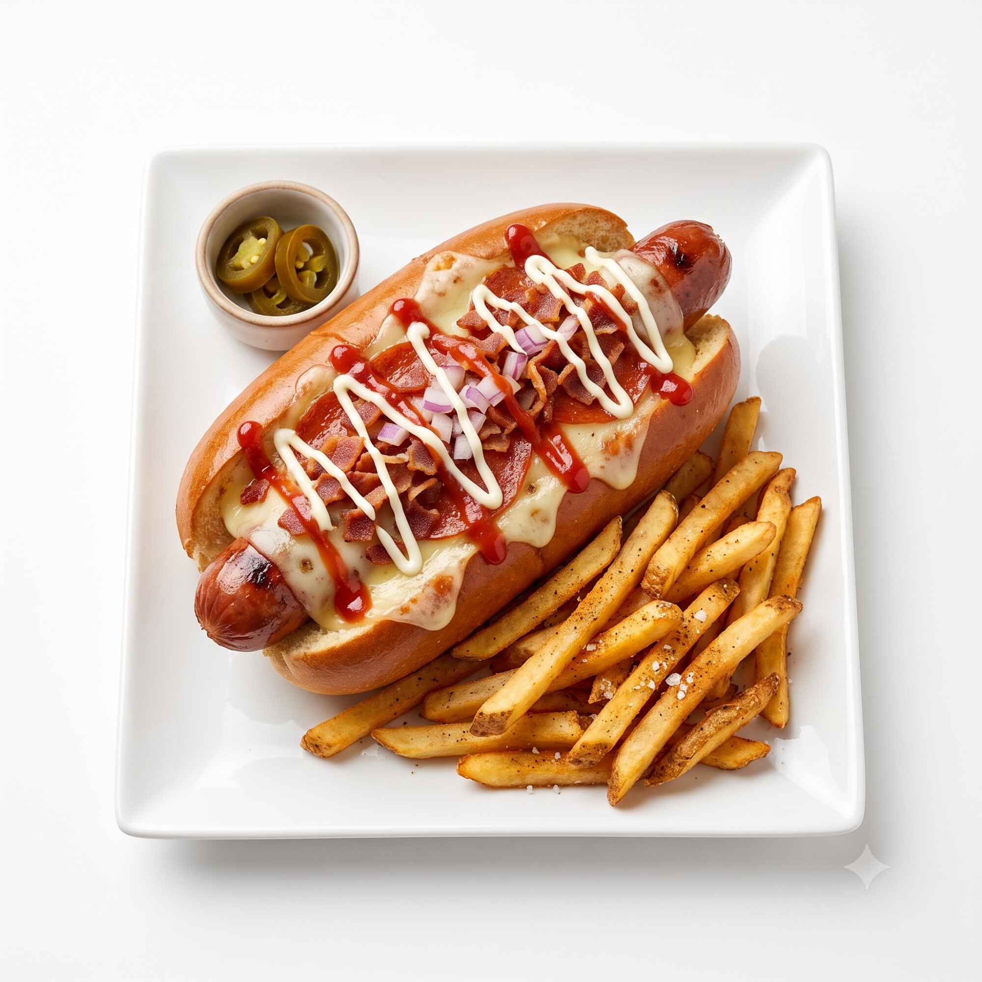 Hot Dog Pizza
