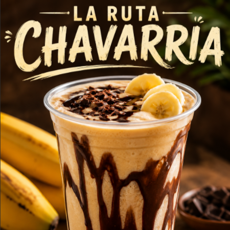 Licuado de Platano con chocolate