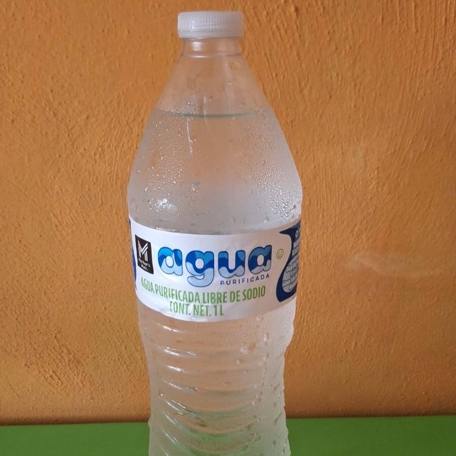 Agua purificada 1L