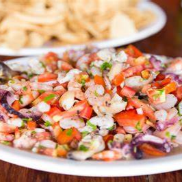 Ceviche de Mariscos (3pzas)