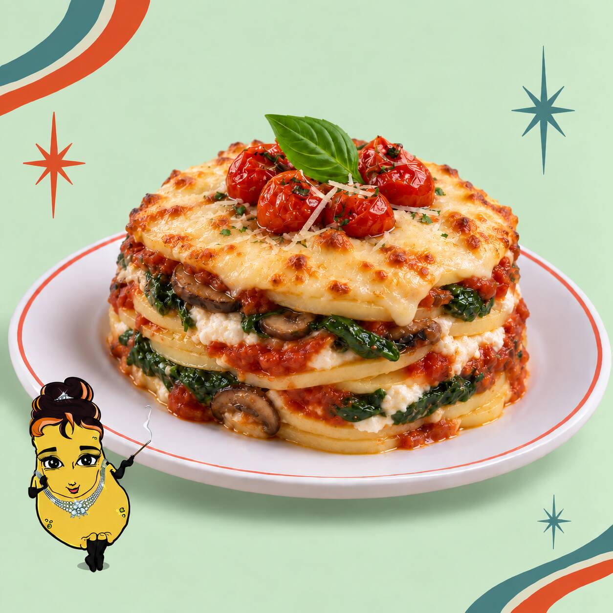 Papa Hepburn Vegetariana