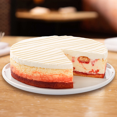 Lemon Raspberry Cheesecake (12 personas)