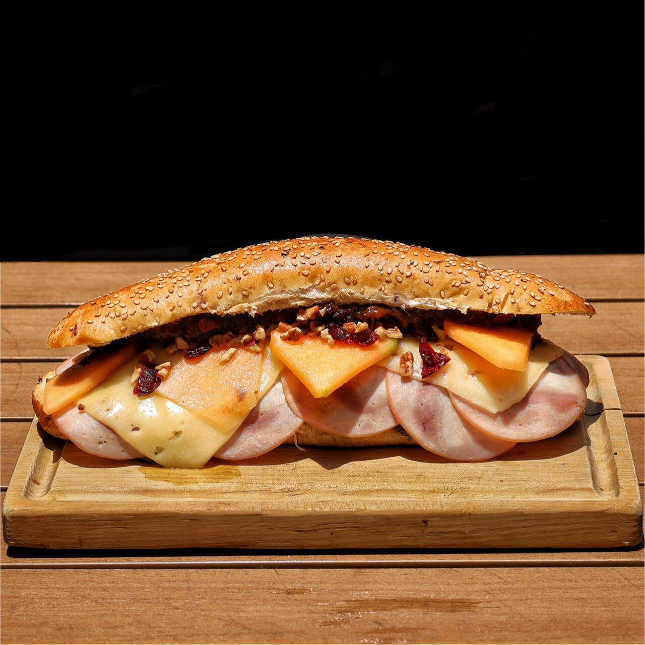 Baguette Gourmet con Lomo Canadiense