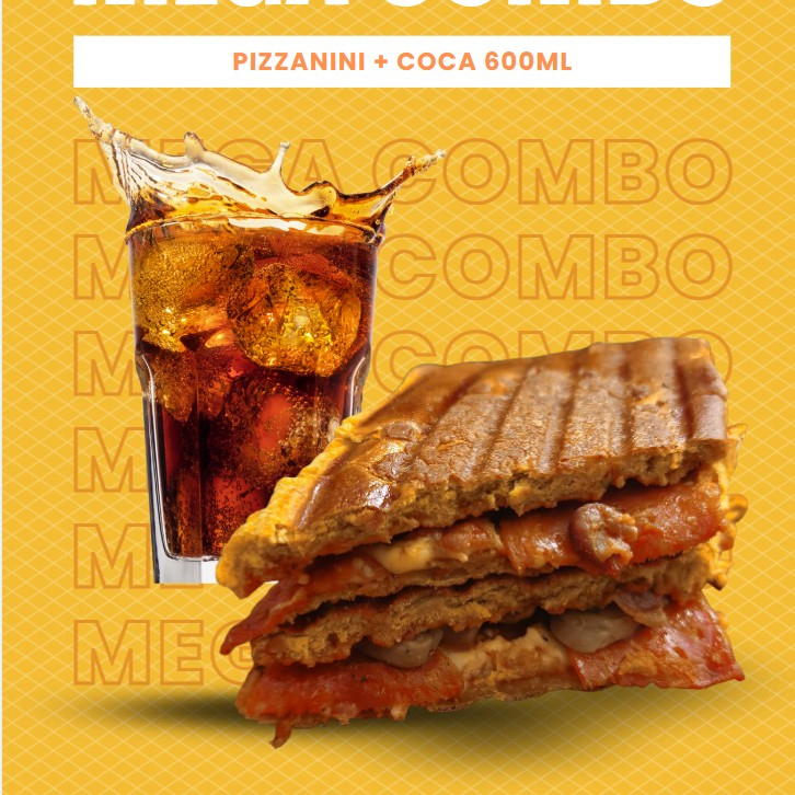 Pizzanini + Coca Cola 600ml