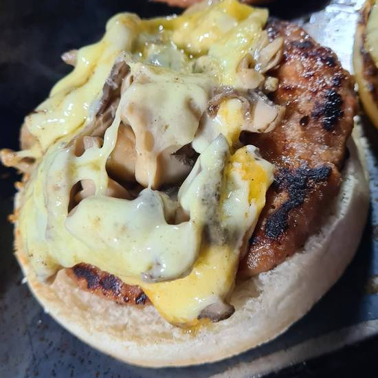 Hamburguesa Champiqueso