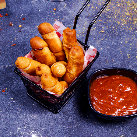 Deditos Rellenos de Queso + Mermelada de Bocadillo