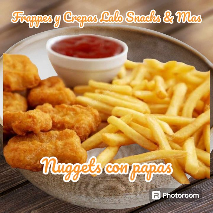 NUGGET CON PAPAS