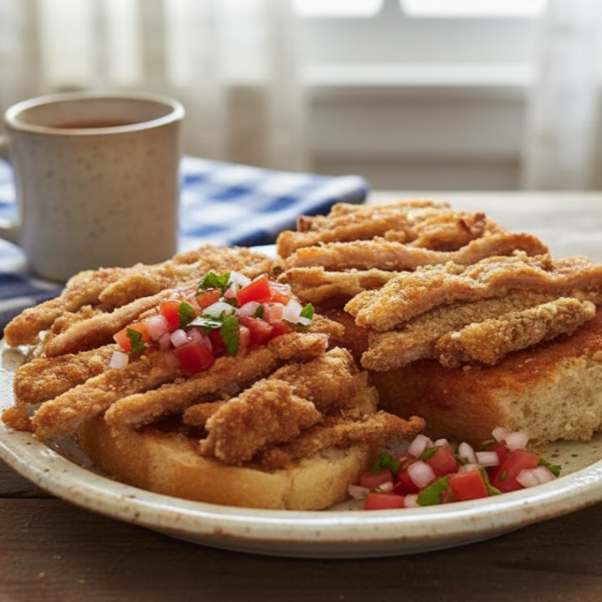 Molletes Milanesa