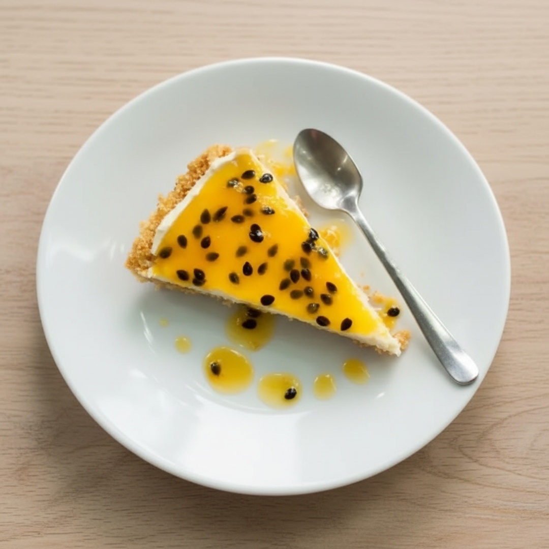 Desfrute da nossa Cheesecake de Maracujá, uma das estrelas da categoria 'Bolos & Tortas'. Este deleite culinário apresenta a receita tradicional de cheesecake, enriquecida com um recheio luxuosamente cremoso de quatro leites. A coroação final vem com uma generosa camada de geleia de maracujá, cuja acidez equilibrada contrasta perfeitamente com a suavidade do cheesecake. Cada garfada desta sobremesa proporcionará uma experiência sensorial inesquecível. Uma verdadeira explosão de sabor tropical que irá agradar até o paladar mais exigente.
