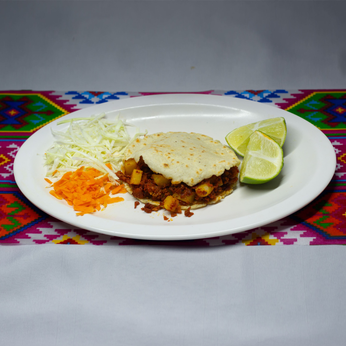 Chorizo con papa