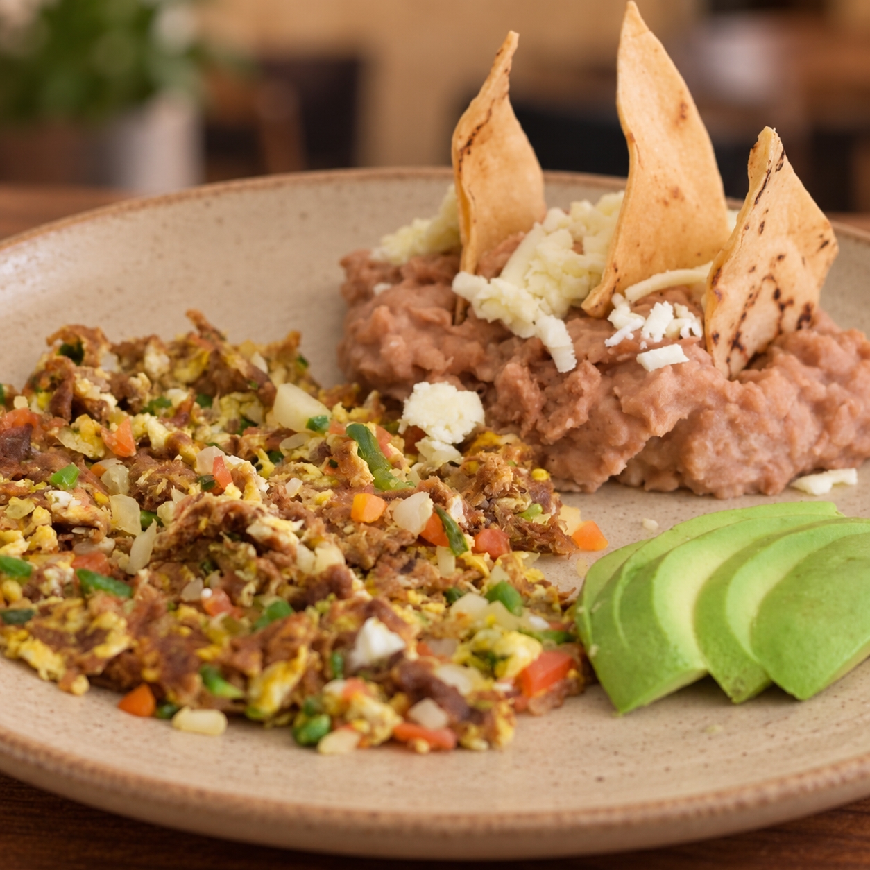Machaca con Huevo