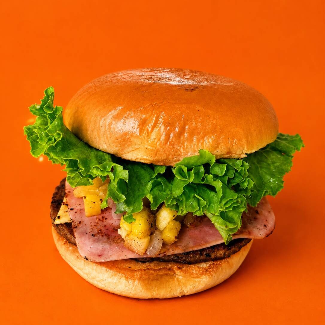 Hamburguesa Hawaiana JUMBO