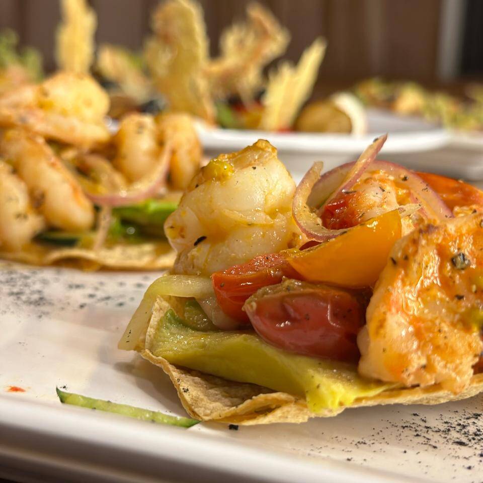 Tostadas de Camarón
