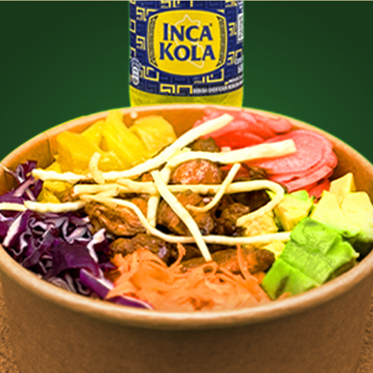 Poke Tropical + Gaseosa