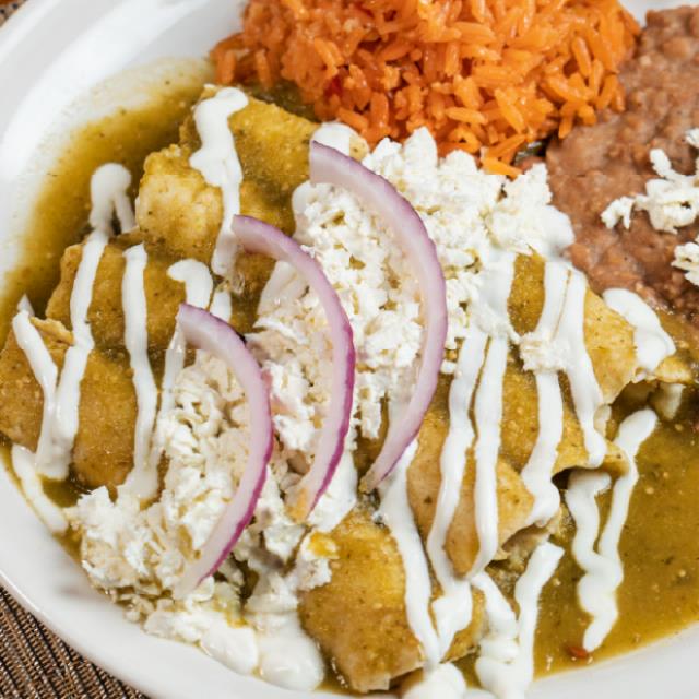 ENCHILADAS VERDES