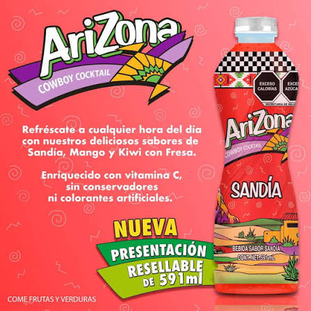 Arizona Sandía 591 ML