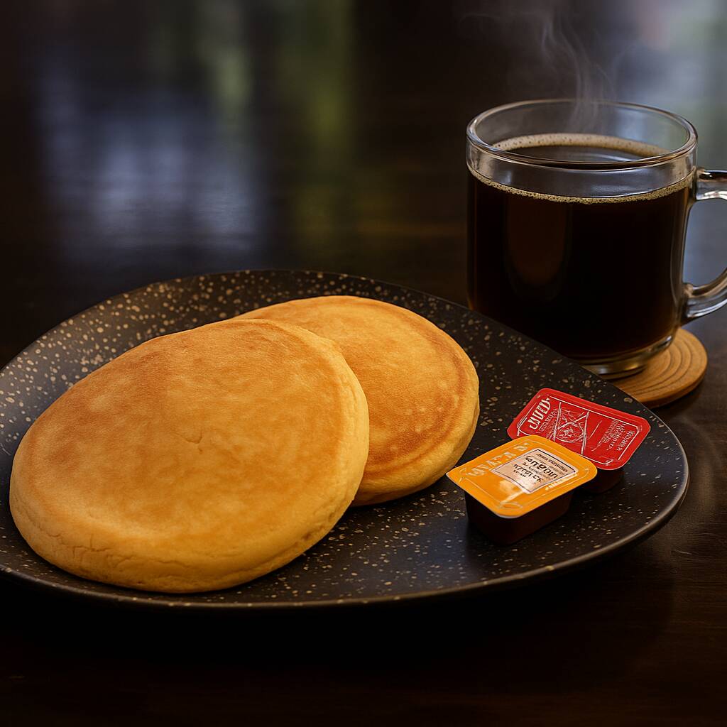 Combo Hot Cakes + Café o Té 290ml