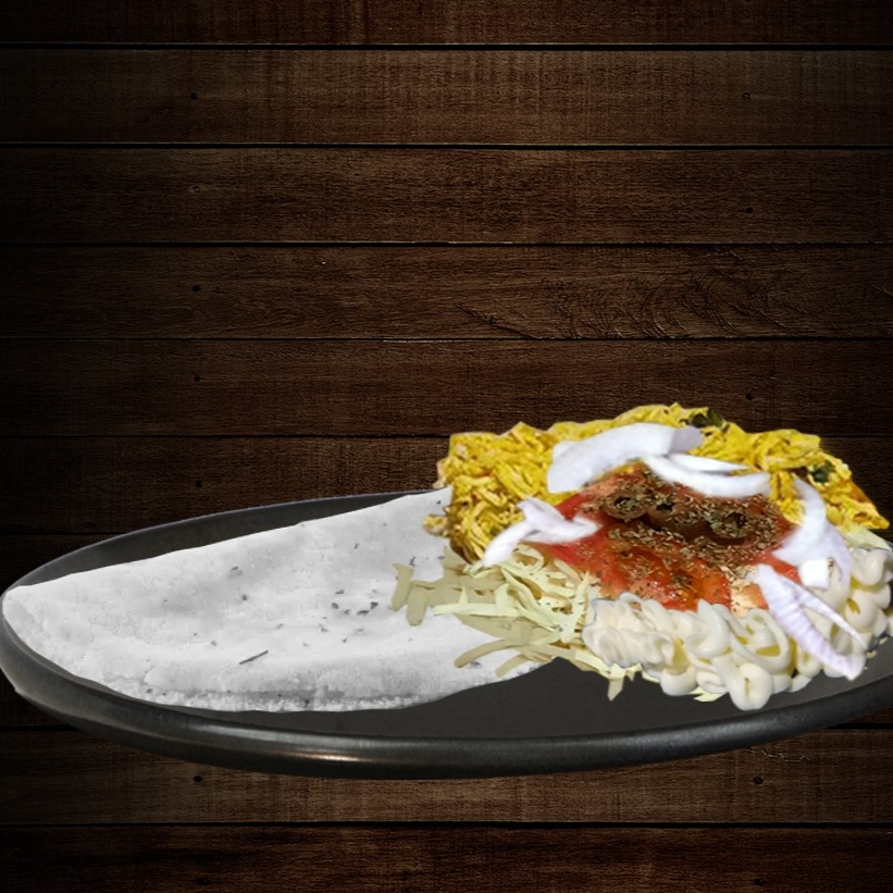 Nela, mesclamos a leveza e a crocância da tapioca com o sabor inconfundível de uma pizza clássica. Recheada generosamente com queijo mussarela derretido, é complementada com rodelas de tomate, azeitonas verdes suculentas e uma pitada de orégano para realçar os sabores. Uma experiência gastronômica única e irresistível, perfeita para quem aprecia a união da culinária brasileira com a Italiana.