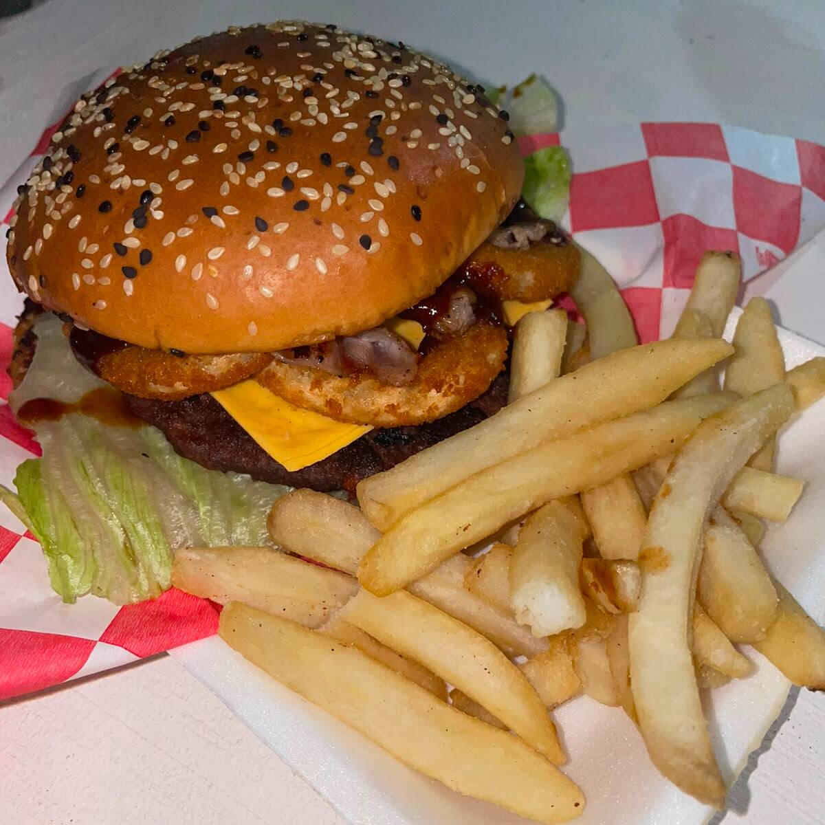Hamburguesa BBQ