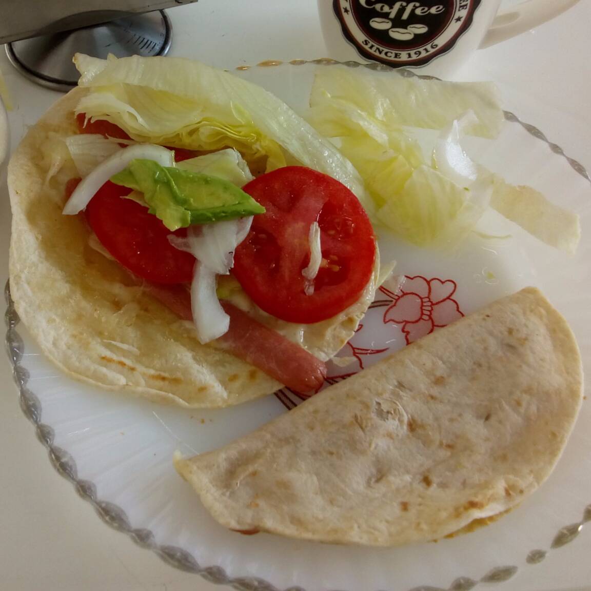Quesadilla con jamón (1 Pz)