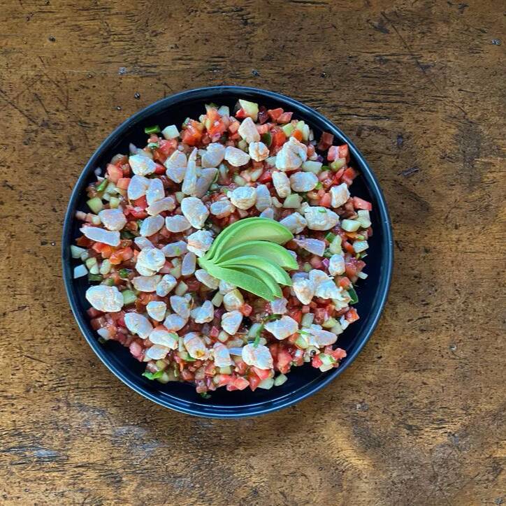 Ceviche Camaron a la Crema
