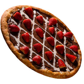 A pizza de mais de 1 sabor será cobrada pelo preço cheio do sabor mais caro.