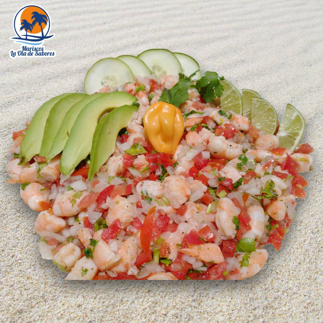 Ceviche de Camarón*1 + Coca Cola Original*1