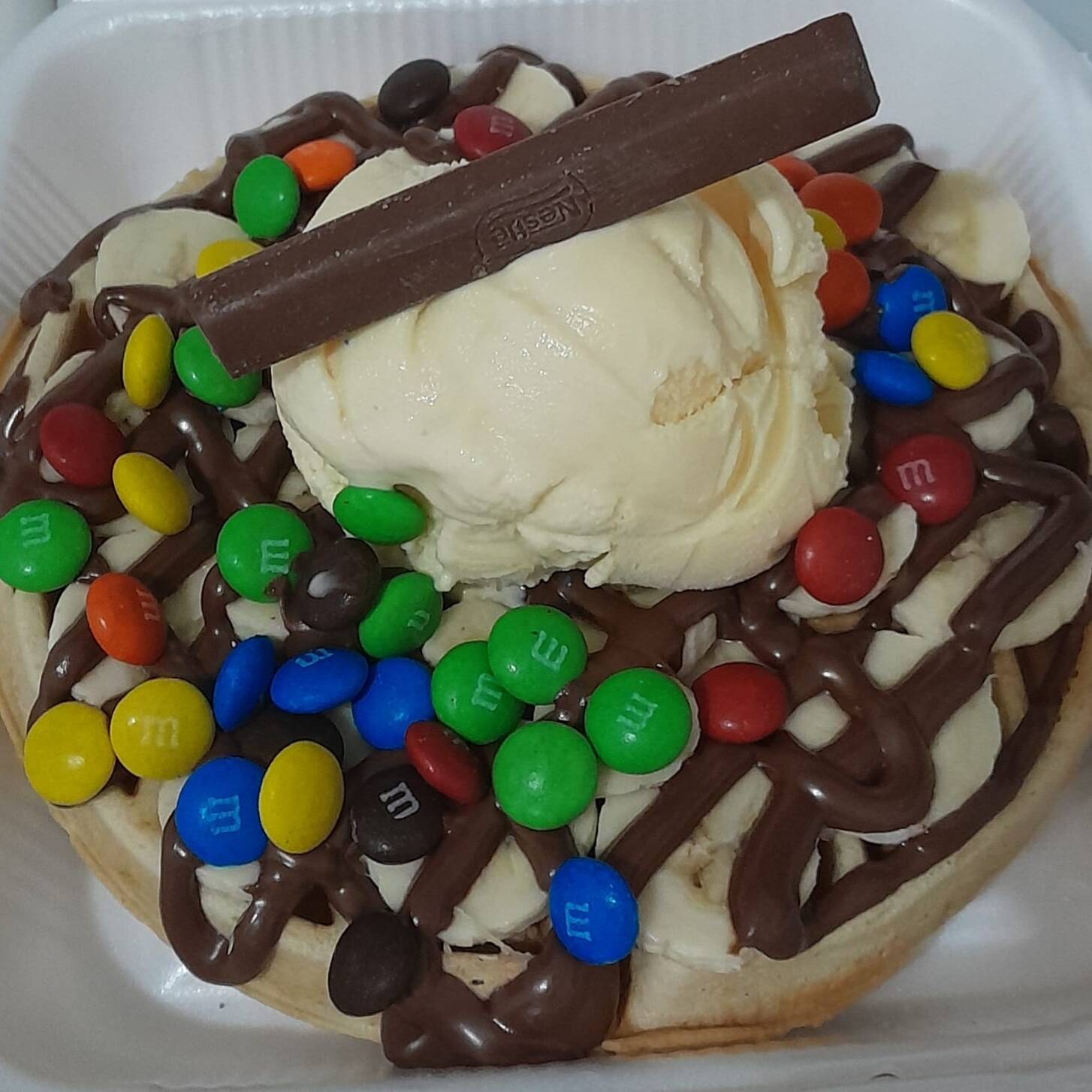 Waffle M&M'S