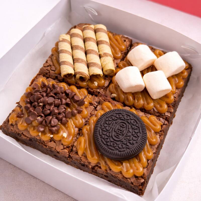 Caja por 4 Brownies