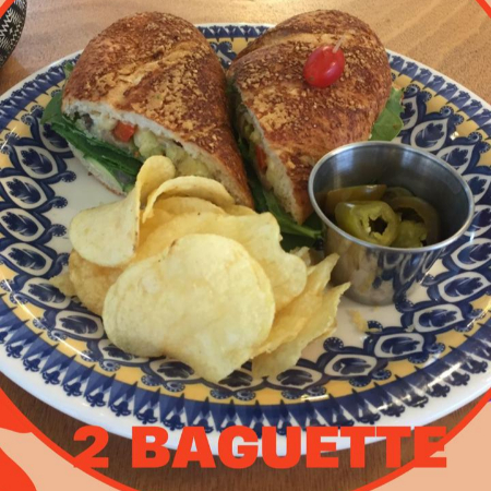 Combo 2 Baguette  Arteza Jamón de Pavo e Italiano.