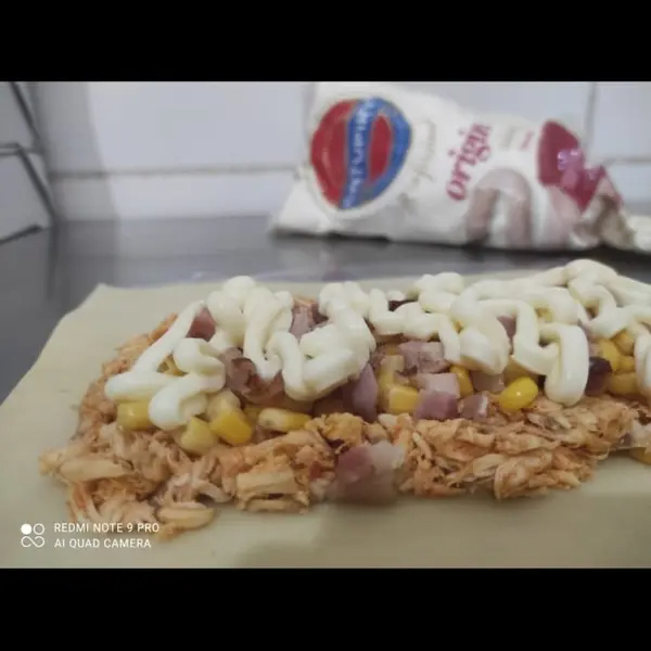 Frango,bacon,milho e catupiry original