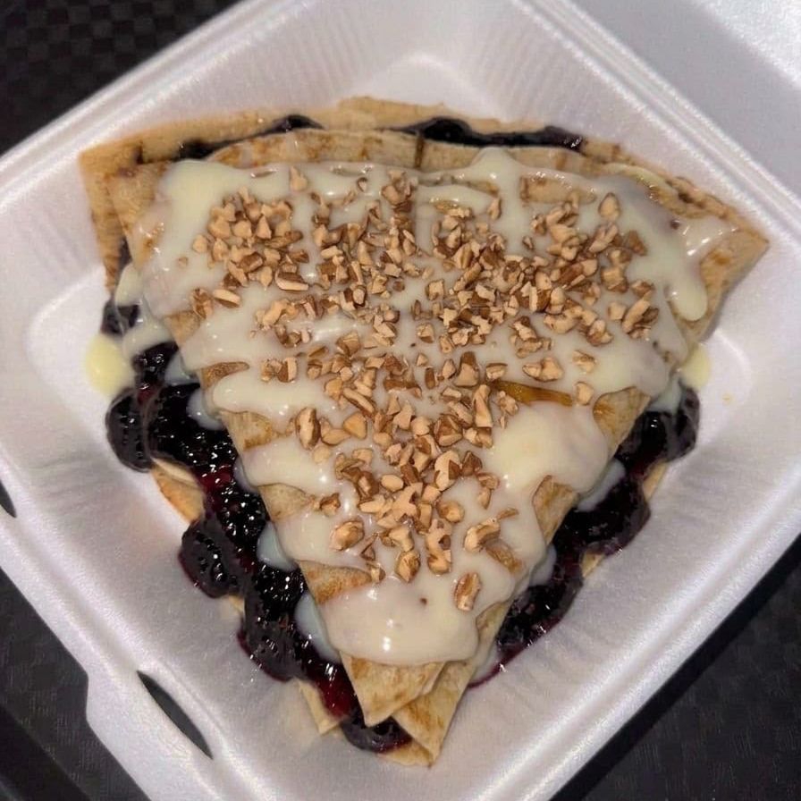 Crepa de Mermelada de Zarzamora