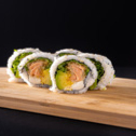 Salmon tempura x 9